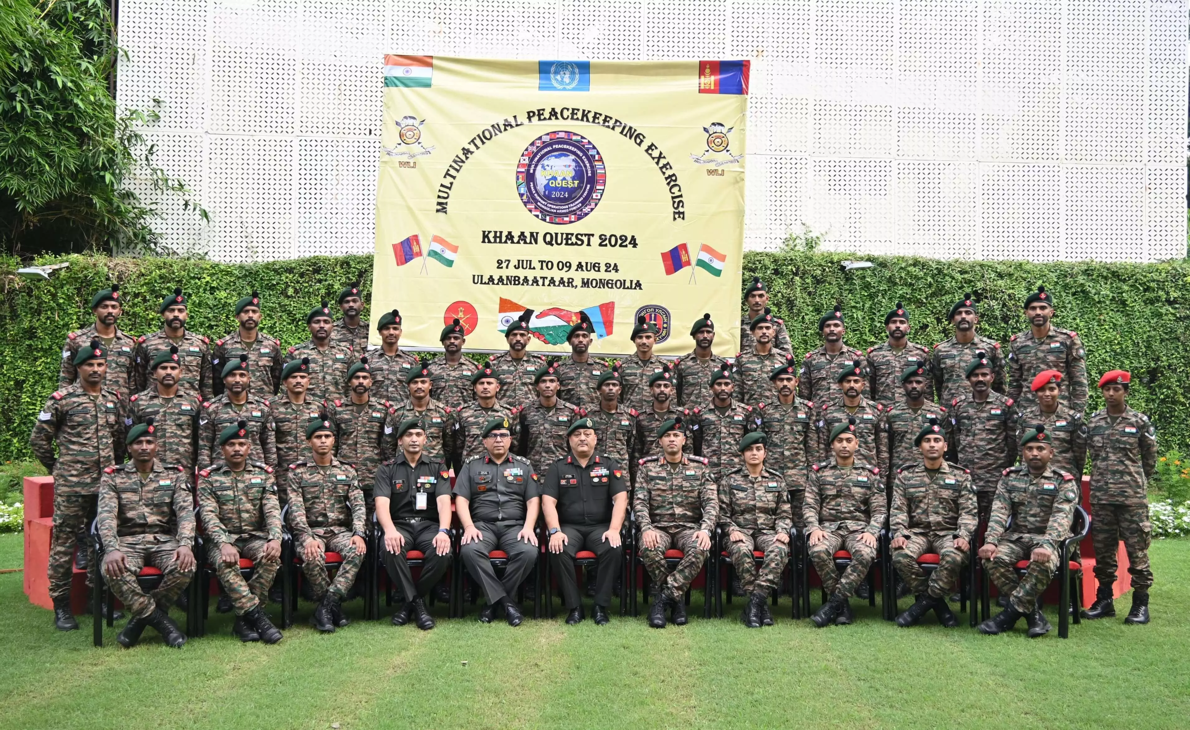 Indian Army Contingent Departs for Multinational Exercise KHAAN QUEST 2024 in Mongolia Indian Army Contingent Departs for Multinational Exercise KHAAN QUEST 2024 in Mongolia