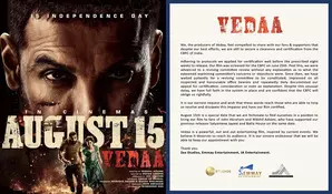 Producer Nikkhil Advani alleges delay by CBFC in giving clearance to ‘Vedaa’