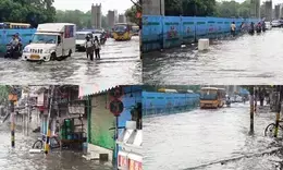 Heavy rain causes waterlogging in Delhi; disrupts life