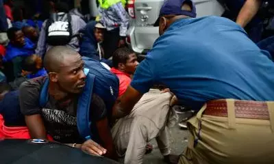 South African police detain 95 Libyans in suspected illegal military training base