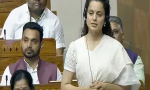 Debut speech in LS: Kangana Ranaut congratulates PM Modi, emphasises Indias economic leap