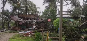 Myanmar: Tornado rips 71 houses in Yangon Myanmar: Tornado rips 71 houses in Yangon