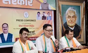 Goa would have collapsed had Congress continued to rule: Kiren Rijiju