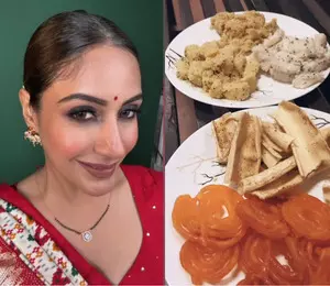 Surbhi Chandnas latest binge features Gujarati delicacies