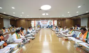 PM Modi chairs key BJP meet of CMs, Dy CMs