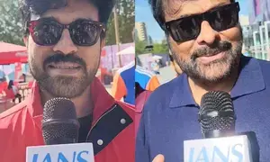 Paris Olympics: Tollywood superstars Ram Charan, Chiranjeevi show up in PV Sindhu’s support