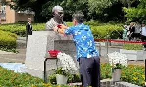 Gandhi statue will become symbol of Japan-India friendship: Masahiro Komura