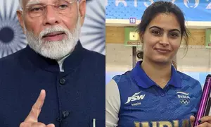 Paris Olympics: PM Narendra Modi congratulates Manu Bhaker on ‘incredible achievement’