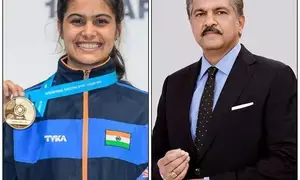 Medal is bronze but that look is pure gold: Anand Mahindra