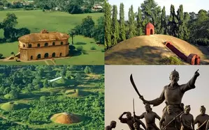 PM Modi mentions Charaideo Moidam in Mann Ki Baat, urges people to visit site PM Modi mentions Charaideo Moidam in Mann Ki Baat, urges people to visit site