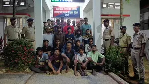 23 Bangladeshi nationals held in Tripura for illegal entry 23 Bangladeshi nationals held in Tripura for illegal entry
