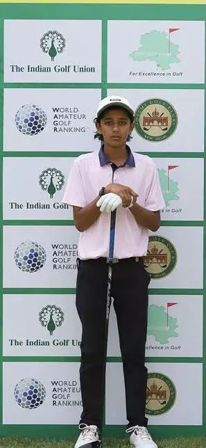 I could have done better, says 14-year-old World No. 2 golfer Neil Jolly