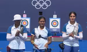 Paris Olympics: Indian womens archery team goes down 0-6 to Netherlands in quarterfinals