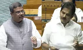 KC Venugopal says coaching centres turning into mafias, Dharmendra Pradhan responds