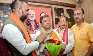 Dilip Jaiswal takes charge as Bihar BJP president