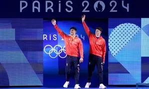 Paris Olympics: Tom Daley becomes first diver to win three medals in mens 10m synchro