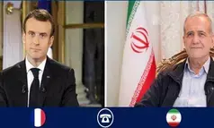 French President calls up Iranian counterpart Pezeshkian, discusses ties