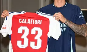 Arsenal sign Italian defender Riccardo Calafiori on long-term contract