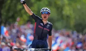 Paris Olympics: Briton Pidcock wins 2nd mountain bike gold despite a flat tyre