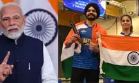 Paris Olympics: PM Modi congratulates Manu Bhaker and Sarabjot Singh for bronze medal win