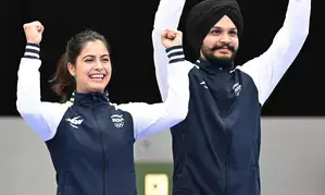 Paris Olympics: India applaud Manu, Sarabjot for history making bronze medal