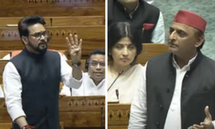 Military school passout vs serving officer: Akhilesh and Anurag Thakurs fiery exchange in LS