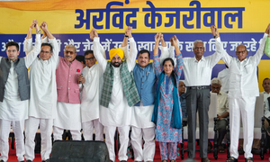 INDIA bloc backs Kejriwal in display of unity amid state disputes