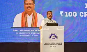 Union Education Minister launches NATS 2.0 portal, disburses stipends to graduates