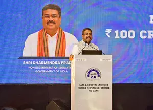 Union Education Minister launches NATS 2.0 portal, disburses stipends to graduates