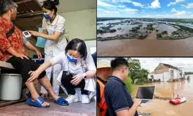 1.15 million people affected by heavy rainfall in China
