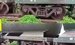 Two wagons of goods train derail in Darjeeling