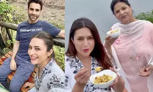 Divyanka Tripathi enjoys poha treat in her hometown Bhopal