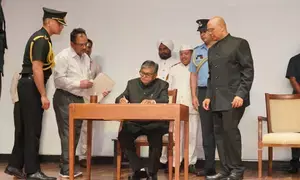 Gulab Chand Kataria takes oath as 37th Governor of Punjab