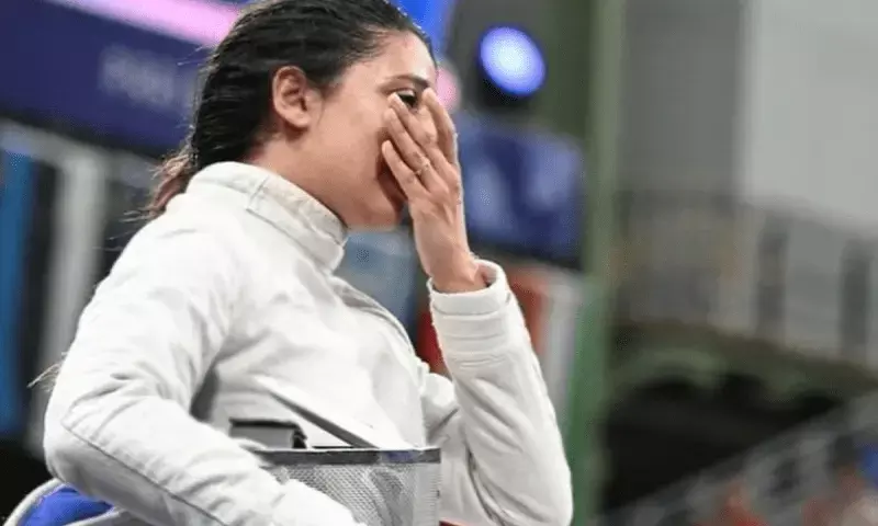 Egyptian Fencer Nada Hafiz Reveals Pregnancy After Defeat in Paris Olympics 2024