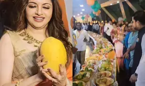 Bhagyashree celebrates the king of fruits, thrilled to witness 300 varieties of mango