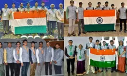 Indian students win laurels at 4 academic Olympiads