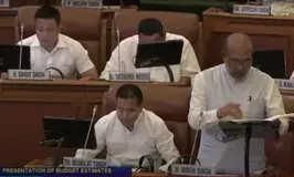 Manipur Assembly session begins, 10 tribal MLAs once again skip house