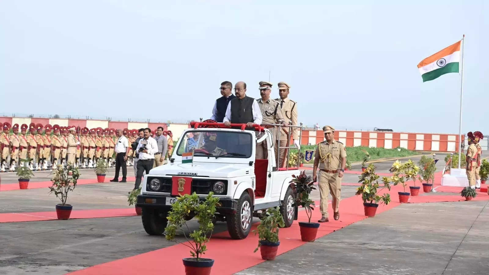 Former Lok Sabha MP Ramen Deka sworn in as the 10th Governor of Chhattisgarh