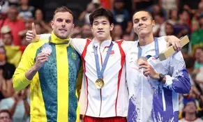 Paris Olympics: Chinas Pan sets world record to win mens 100m freestyle swimming gold