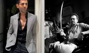 Kartik Aaryan reveals why director Anees Bazmee wielded a sword