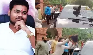 NCP MLC protests before police against death threats by MNS