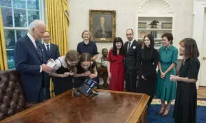 Biden calls swap of prisoners a feat of diplomacy