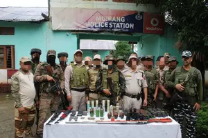 Army, Manipur Police recover sophisticated arms, ammunition in Bishnupur