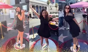 Shehnaaz Gill has her Hollywood ‘Walk of Fame’ moment