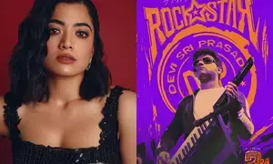 Rashmika Mandanna wishes Pushpas music composer garu DSP on his 45th bday