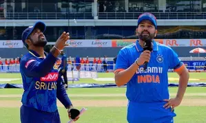 1st ODI: Rahul & Shreyas in; Shiraz makes debut as Sri Lanka win toss & opt to bat first vs India