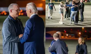 Biden welcomes Americans returning home after prisoner swap with Russia