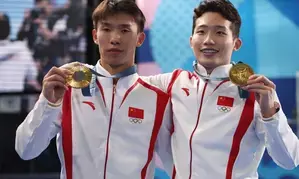 Paris Olympics: Chinas Wang/Long wins mens synchro 3m springboard gold