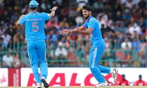 1st ODI: Nissanka, Wellalage fifties carry Sri Lanka to 230/8 against India