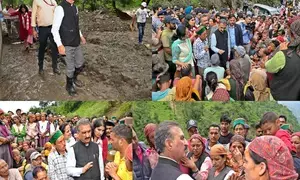 Himachal CM visits cloudburst-hit village; 47 still missing